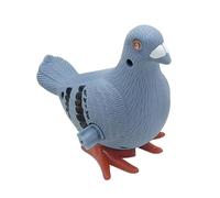 Juguetes de cuerda de paloma, pájaro de simulación educativo, animal mecánico para niños, niños en casa al aire libre, alado salto, criatura de plumas saltando, mecanismo de resorte