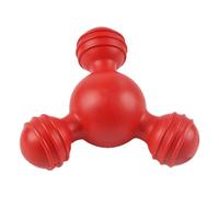 Juguetes de cuerda para perros grandes - Juguetes indestructibles para tirar de la guerra, búsqueda de bolas de goma interactiva natural para perros - Ejercicio de lanzamiento de pelota y