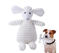 Juguetes de dentición para perros | Juguetes de dentición para perros | Juguete suave de dentición y entretenimiento, juguetes de oveja de peluche, juguetes interactivos para perros, suministros para