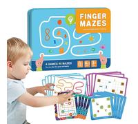Juguetes de desarrollo del cerebro derecho izquierdo - juegos de lógica para niños, juego de educativos | Coloridas tablas interactivas forman piezas a juego, desafíos de pensamiento