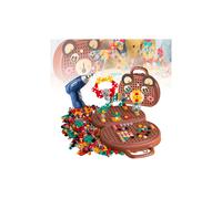 Juguetes de diseño y perforación, juguetes de construcción para niños, juego de construcción de juguetes