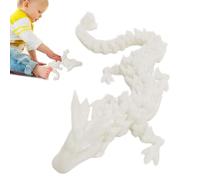 Juguetes de dragón de , dragón impreso en 3D 11,8 pulgadas, impreso en 3D, | Dragón inquieto articulado navideño de decoración de Halloween para decoración de