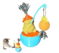 Juguetes de ejercicio para gatos, bonitos juguetes de rotación de 360 grados, accesorio para mascotas para estimulación mental, caza, simulación, rascado, ejercicio, del aburrimiento, jugar en