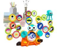 Juguetes De Engranajes Educativos - Actividades Educativas | Juguetes De Construcción Stem | para Niños Y Niñas, Fiesta De Cumpleaños, Hogar, Preescolar, Escuela, Viaje, Playa