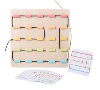 Juguetes De Enhebrar - Entrenador De Motricidad De 22.5 Cm, Juego De Desarrollo del Cerebro del Bebé | De Cordones para La Educación Temprana De Los Niños, Aprendizaje Preescolar