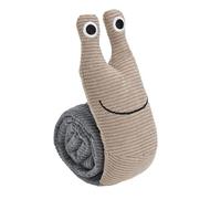 Juguetes de enriquecimiento para Perros, de Caracol, Juguete Interactivo dispensador de Alimentos, alimentador Lento con Sonidos Divertidos, diseño de Felpa Suave, 4.1 x 3 x 7