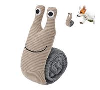 Juguetes de enriquecimiento para perros pequeños - Lindo juguete de caracol para cachorros - Juguetes de rompecabezas para perros con sonido divertido, enriquecimiento para perros pequeños para