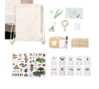 Juguetes de exploración al aire libre, microscopio vegetal educativo, kit de descubrimiento de naturaleza, para adolescentes, escuela, cumpleaños, camping, jardín al aire libre