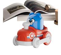 Juguetes de ferrocarril - Juegos educativos retráctiles,Juguetes realistas de coches pequeños de tren,Para niños y dormitorios hogar viajes aula preescolar vacaciones cumpleaños Navidad