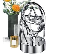 Juguetes de física para adultos, juguete de escritorio de movimiento perpetuo,Herramienta educativa modelo de arte cinético | Juguete modelo giratorio USB, escultura de mesa, péndulo orbital