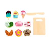 Juguetes de Frutas de Madera, Juego Educativo Preescolar, Juego de Aprendizaje de Corte de Alimentos, Kit de Desarrollo de Habilidades motoras Finas, para niñas, niños, Aula, Aprendizaje en el hogar,