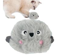 Juguetes de gato para gatos, peluches para gatos | Juguetes para masticar suaves y cómodos - Paquete de perfume de gato incorporado del juguete de peluche de dibujos animados que para un divertimen