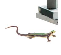 Juguetes de genéricos falsos - Modelos de lagartos Reptiles artificiales,Figuras de animales de reptil para Halloween y las bromas de pescado de abril, Regalos