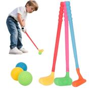 Juguetes De Golf para Niños - Juego De Palos De Golf con Pelotas, Juego Interactivo De Práctica Deportiva, Kit De Entrenamiento Portátil | De Actividad De Vinculación Familiar