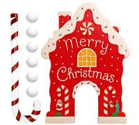 Juguetes De Golf para Niños Reutilizable Navidad | Juegos de Fiesta de Golf de Pan de Jengibre Navideño para Adolescentes Adultos Familia Sala de Estar Exterior Fiestas