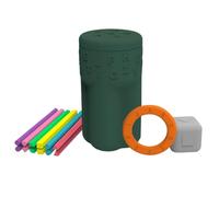 Juguetes de habilidades motoras de silicona - juego sensorial educativo, juguete de aprendizaje de combate de color | Kit de actividad motora fina de color brillante con textura suave, juego de clasif