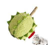 Juguetes de Hierba gatera, Juguete de Felpa Catnip - Toy de masticación de Gato de Fruta con Hierba gatera - Juego de Limpieza de Dientes de Gatito interactivos de Relleno Suave Excite Strant Chewing