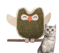 Juguetes de hierba gatera para gatos - Juguetes masticables de peluche para gatos, juego de enriquecimiento para mascotas, para entrenamiento de actividades después de comer, tiempo solo, prevención