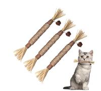 Juguetes de hierba gatera para gatos, palitos masticables Silvervine para gatos, juguetes de dentición para gatitos, palitos de hierba gatera natural, palitos de cuidado de dentición de gatitos,