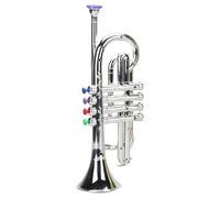 Juguetes De Instrumentos Musicales: Instrumentos De Trompeta Simulados, Trompeta Con Mango Cómodo, PP Seguro Para El Desarrollo Reproducible De 13 Pulgadas, Herramienta De Enseñanza De Aprendizaje Par