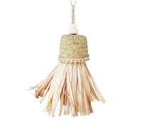 Juguetes De Jaula De Pájaros - Juguete Cockatiel Chew, Enriquecimiento De La Jaula De Pájaros | Juguete Colgante De La Jaula, Masticación De Pájaros Naturales, Accesorios Para Pájaros De Diseño De Mor
