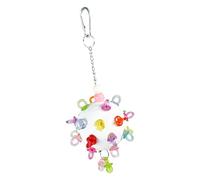 Juguetes de jaula para pájaros, juguetes coloridos para loros, accesorios masticables de entretenimiento, promoviendo la sensación activa, artículos de juego estimulantes para cacatúas, periquitos