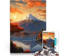 Juguetes de Juego Monte Fuji Rompecabezas de 2000 Piezas para Adultos 70x100cm Actividades Divertidas en casa, Regalos de cumpleaños, Regalos de Viaje,