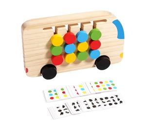 Juguetes de la Asociación de Colores,Juguete De Aprendizaje Para Clasificar Colores Y Formas,Actividad De Estimulación De Inteligencia | durante 3 Años y Más Casa Aula de Kindergarten Sala