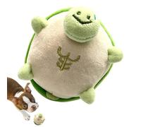 Juguetes de Limpieza de Dientes en Forma de Tortuga, Juguetes interactivos para la dentición del Perro, Material de Felpa Resistente a Las mordeduras, Suministros de Juguete para Mascotas