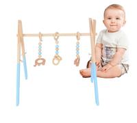 Juguetes de madera para gimnasio,Manualidades con marco de madera, juguete de gimnasio para bebés - Juguetes de aprendizaje para niños pequeños para sala de estar, sala de recién nacidos, centro de ed