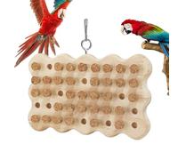 Juguetes de madera para pájaros, masticar loros | Accesorios para jaulas | de loros,Juegos de caza del tesoro en para ocultar , juguete para loros para inteligencia y em