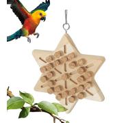 Juguetes de madera para pájaros, masticar para loro,Juguetes para jaula de pájaros: juegos de caza del tesoro para ocultar golosinas, para loro para la inteligencia y las emociones de