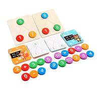 Juguetes de Matemáticas para Niños Tablero Educativo de Aprendizaje con | Juego de Conteo y Números para Vacaciones Cumpleaños Preescolar Escuela Aula Mayores de 3