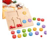 Juguetes de Matemáticas Tablero Educativo de Actividades de Aprendizaje de | Juego de Conteo y Números para Vacaciones Cumpleaños Preescolar Escuela Aula Mayores de 3