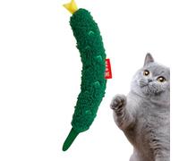 Juguetes de menta para perros, juguete masticable de pepino para gatos, masticable duradero de menta para gatos, divertido juguete para gatos en forma de pepino, juguete masticable para gatos