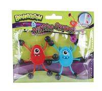 Juguetes de monstruos de escalada de ventana - monstruos pegajosos - 2 piezas - colorido