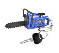 Juguetes de motosierra | Pequeño y realista colgante para llaves