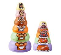 Juguetes De Muñecas Rusas Para Anidar | Muñecas Apilables Con Estampado De Animales | Juguetes De Anidación Rusos De Dinosaurios Resistentes Al Calor A Prueba De Golpes Para Niños Y Niñas, Regalo Crea