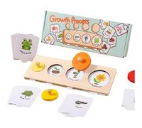 Juguetes de para niños,Juguetes de para niños - Juguetes de de madera a juego Juguetes de aprendizaje de animales - Tarjetas de habilidades motoras, juguetes par