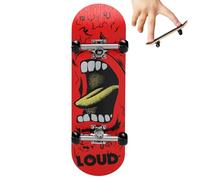 juguetes de patineta - Juguete de scooter de dedo con cubierta de madera de arce de 5 capas | Tabla de patines para dedos para juegos de diapasón, cultivar acrobacias de monopatín de práctica de creat