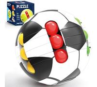 Juguetes de pelota deportiva de rompecabezas - Rompecabezas 3D y juegos de acertijos para niños y adultos, juguetes sensoriales de regalo, cuentas mágicas de inteligencia de 6,35 cm, alivio del estrés