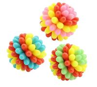 Juguetes de pelota para perros - Pelota interactiva para perros masticadores agresivos, suministros para mascotas, accesorios para cachorros, para jugar, moverse, razas pequeñas y grandes