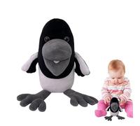 Juguetes De Peluche Cuervo, Juguetes De Figuras De Peluche De Steve Y Maggie, Animal De Peluche Educativo De Cuervo De Pájaro Negro, Juguete De Peluche Del Regalo Del Cuervo Del Para Los Niños