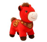 Juguetes De Peluche En Forma De Caballo | Figurina De Caballo De Peluche Para El Año Nuevo Chino - Decoración De Animales De Para Sofá - Para Mujeres Hombres Niños Sala Dormitorio Mesa Guarder