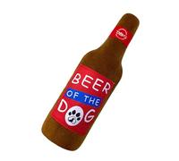 Juguetes de peluche genéricos, Squeak Toys, Simulation Beer Bottle Design Interactive Games Puppy Teething Enrichment, Dog Squeakers for Small, Medium, Large Breeds, 11.02 pulgadas