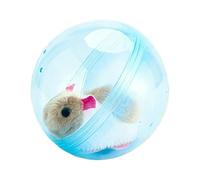 Juguetes de Peluche Interactivos Hámster con Bola Rodante Automática
