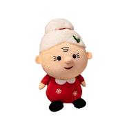 Juguetes de Peluche Navideños, Muñecos de Dibujos Animados Navideños, Peluches Suaves, Adecuados para Regalos de Bebés y Niños, Sra. Santa