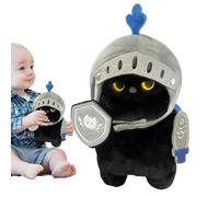 Juguetes De Peluche Para Gatos - Muñeco De Peluche | Ṕeluche Ďe Gato Caballero, Juguete Suave Y Lujoso, Juguetes Đe P̀eluche Knight Çat P̀lush Animal Ţoys, Lindo Ánimal Śtuffed Compañero Para Niños Ni