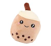 Juguetes de peluche para mascotas, juguetes para perros de peluche,Cojín de peluche suave para animales de peluche con té de burbujas | Lindo animal de peluche, cojín de té acolchado rid