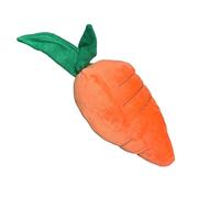 Juguetes de Peluche para Perros Pequeños - Forma de Zanahoria con Chillido para Perros Pequeños - para Juegos en Casa, Entrenamiento, Transportín, Guardería, Momentos a , Tira y Afloja | para Juegos d